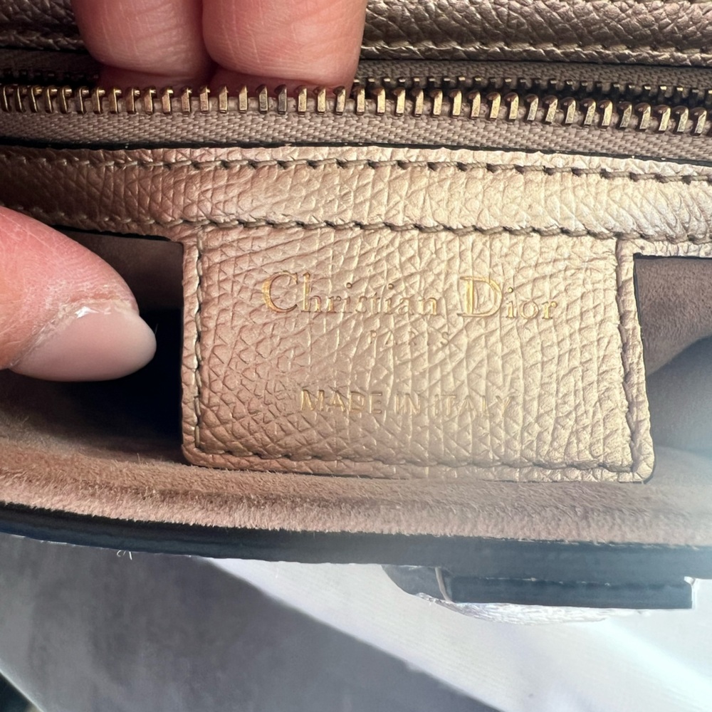 Dior saddle bag ultra rare champagne gold - Picture 12 of 15
